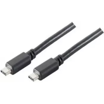 USB kabelis ShiverPeaks BS77140-2.0 2m USB 3.2 Gen 2 Melns