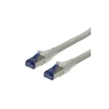 S/FTP ielāpu vads ROLINE Cat.6a vienlaidu pelēks 90 m