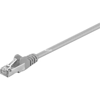 Wentronic Goobay CAT 5e Patch Cable, F/UTP, Grey, 15 m - CCA Copper Mix (50197)
