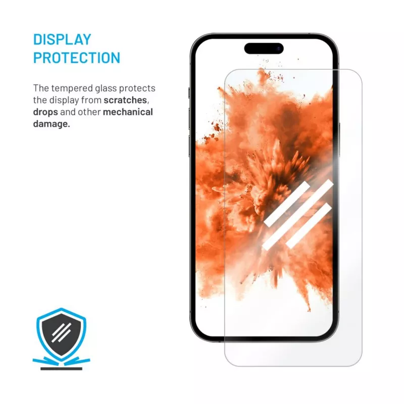 Ekrāna aizsargs FIXED Samsung Galaxy A17 4G/5G — rūdīts stikls, caurspīdīgs