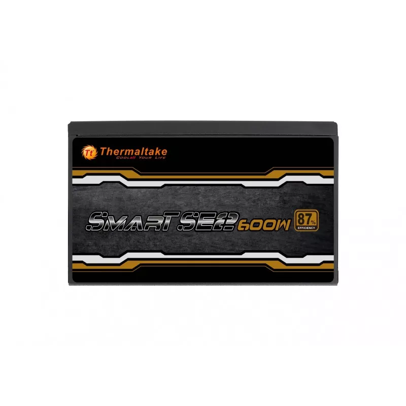 Barošanas bloks Thermaltake Smart SE2 600W ATX daļēji modulārs, 86% efektivitāte, 120 mm ventilators