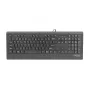 Vadu tastatūra NATEC BARRACUDA ES — kompakts izkārtojums, membrānas slēdži, USB savienojums