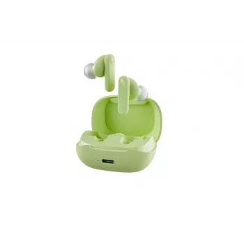 Bezvadu austiņas, kas ievietojamas ausī, Skullcandy Smokin’ Buds – zaļas, intraaurālas, 20–20000 Hz, 0,0406 kg