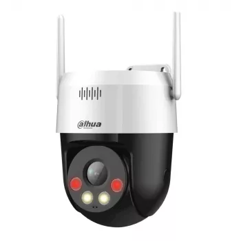IP drošības kamera DAHUA P3AE-PV 3MP PT kupolveida WiFi, 3 MP, 4 mm objektīvs, IP66, PoE/Wi‑Fi, 30 m IR/baltā gaisma