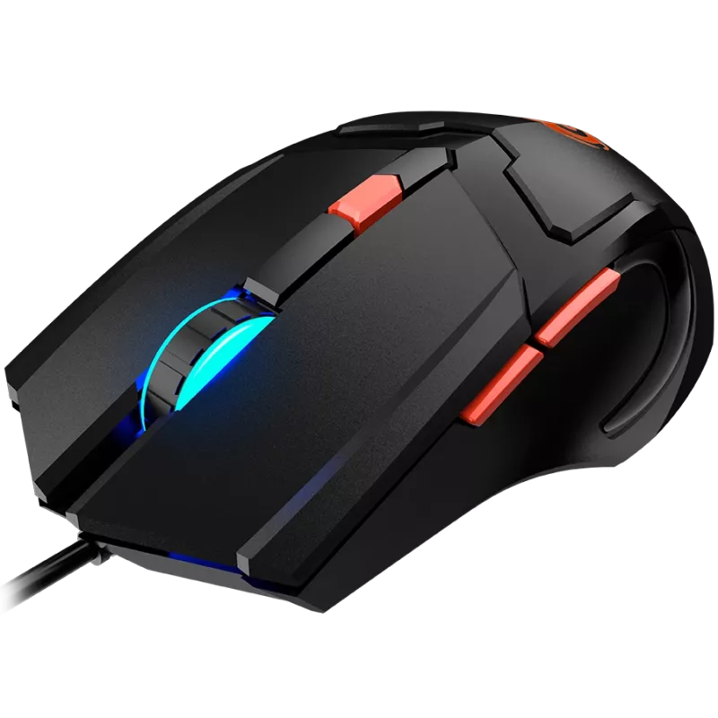 CANYON pele Vigil GM-2 RGB 6 pogu vadu melna