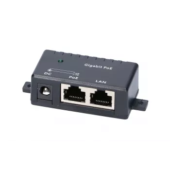 Gigabits PoE inžektors Extralink 1 ports, 1x 1000Mb/s RJ45, Cube