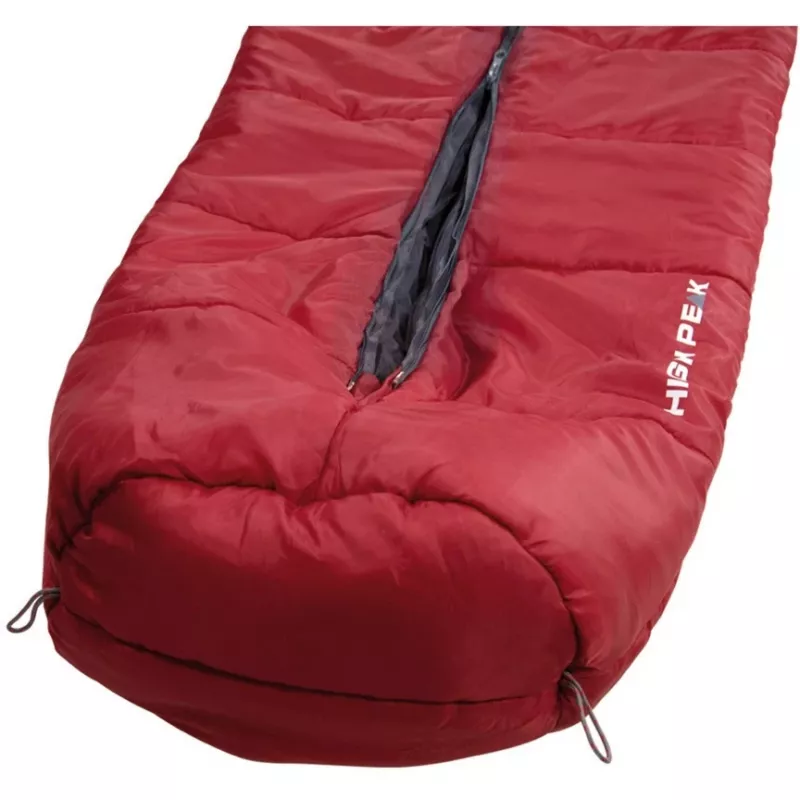 Mūmijas guļammaiss High Peak Century 300 Poliesteris Pelēks Sarkans 230 cm