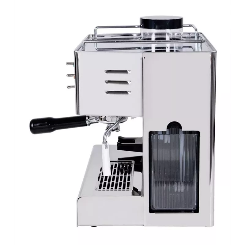 Quick Mill Pegaso, espresso automāts, kafijas pupiņas, iebūvēta kafijas dzirnaviņas, 1200 W, nerūsējošais tērauds