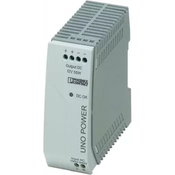 Phoenix UNO-PS/1AC/12DC/ 55W barošanas bloks, pelēks (2902999)