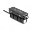 Heatsink DELOCK 18460 for M.2 SSD 2280 — Aluminium/Copper, RGB 5V, Melns