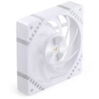 120mm ARGB PWM korpusa ventilators Jonsbo HF2-120 balts — 120 mm, PWM, ARGB