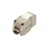 Extralink Keystone CAT6A STP RJ45 leņķa metāla keystone ligzda, vienporta