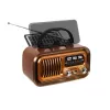 Pārnēsājams analogais AM/FM radio RA16 saules