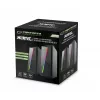 Boxe Stereo 2.0, 6W, Conectare Jack 3.5mm, Alimentare USB, Esperanza Rainbow Nortec 95855, Iluminare RGB, Melni