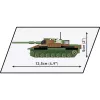 Būvkomplekts Cobi Leopard I tanka modelis — 147 gab., no 6 gadu vecuma, brūns/zaļš