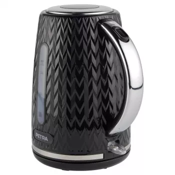 Elektriskā tējkanna Petra 1,7 L 2200 W melna