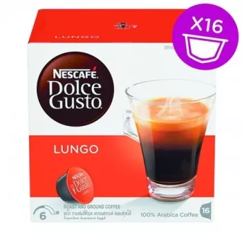 Nescafe Dolce Gusto Lungo kafija, 16 kapsulas