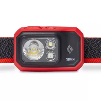 Melns Diamond Storm 450 Melns, sarkanas galvas saites lukturītis