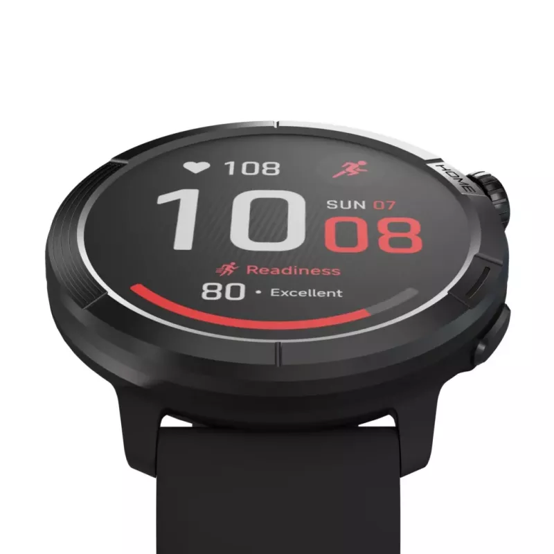 Stelio rokas pulkstenis STSWA102BT Activ Pro GPS 46 mm melns titāna korpuss