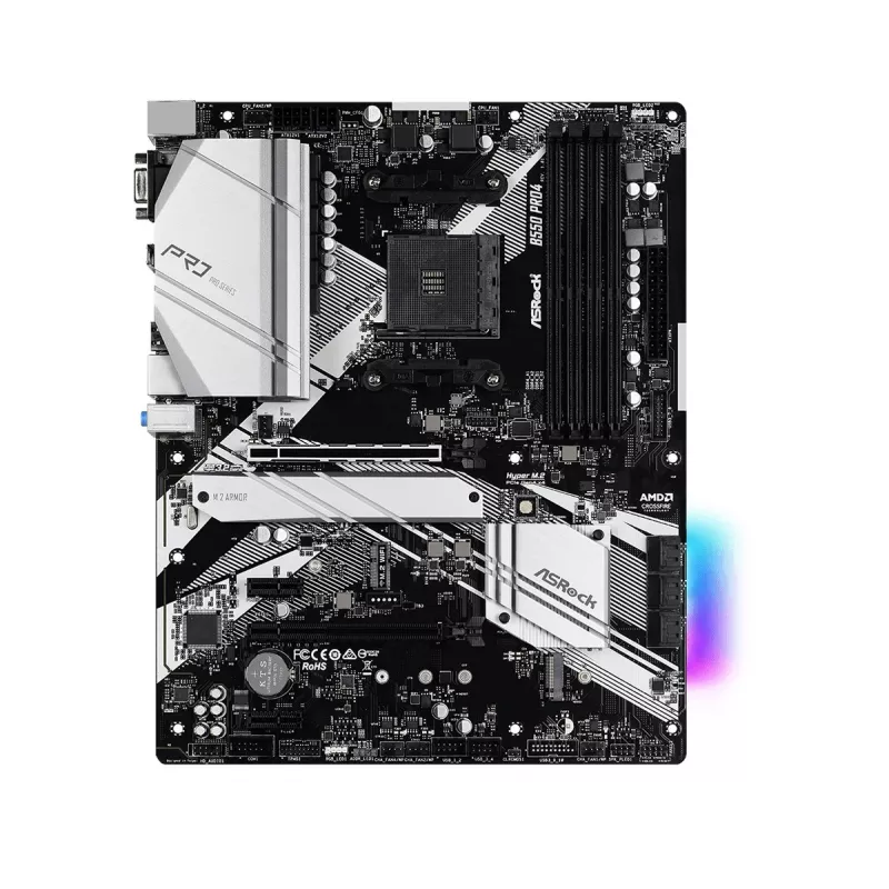Mātesplate ASRock B550 PRO4 AMD B550 Socket AM4 ATX