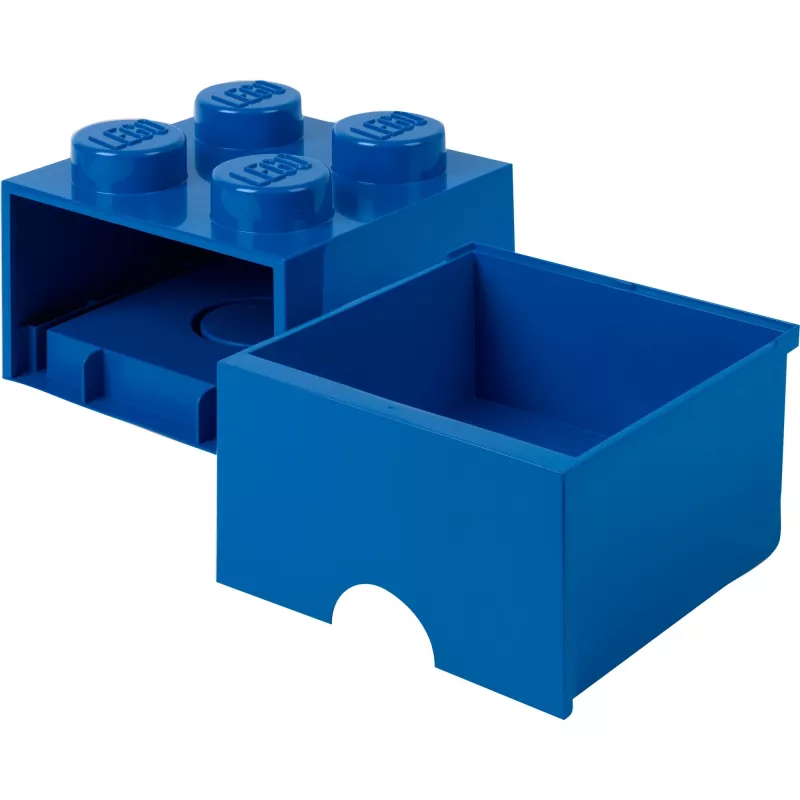 LEGO Brick Drawer 4 Blue, Uzglabāšanas kaste zila