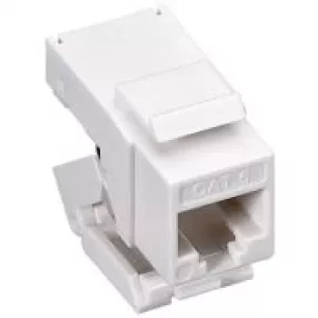 Wentronic Goobay CAT 6 KeyStone RJ45 ligzda, UTP neekranēta, 250 MHz - Savienojums: bezinstrumentu SNAP-IN (95742)