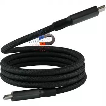 Goodconnections 2404-MT015S USB kabelis, melns