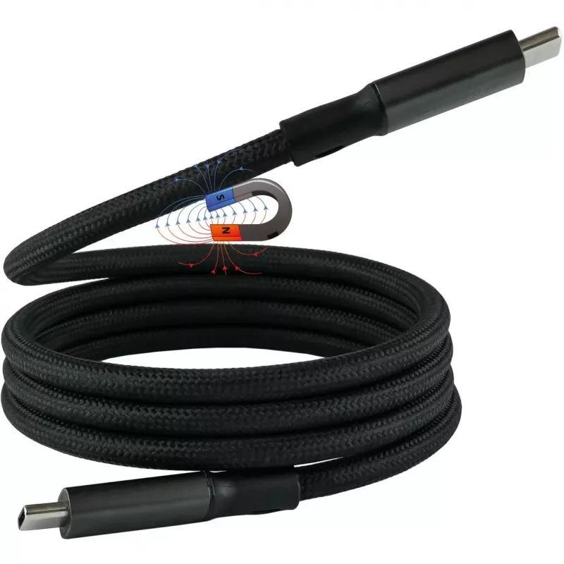 Goodconnections 2404-MT015S USB kabelis, melns