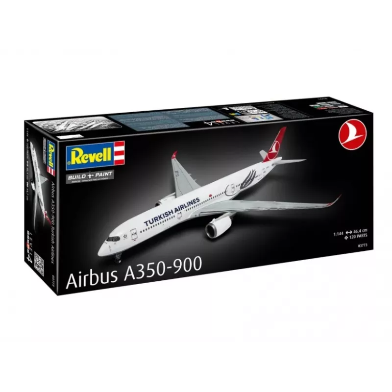 Plastmasas lidmašīnas modelis REVELL Airbus A350-900 Turkish Air 1/144 mērogā