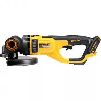 Leņķa slīpmašīna DeWalt DCG460N-XJ 54V bezsuku motors, 230 mm disks