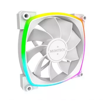 Montech RX120 PWM datora korpusa ventilators 12 cm Balts 3 gab.