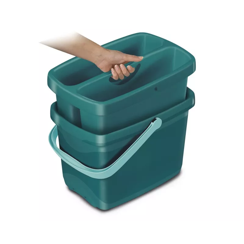 Spaiņa Leifheit Combi Box 1052001 ar iebūvētu izgriezējierīci un ergonomisku rokturi