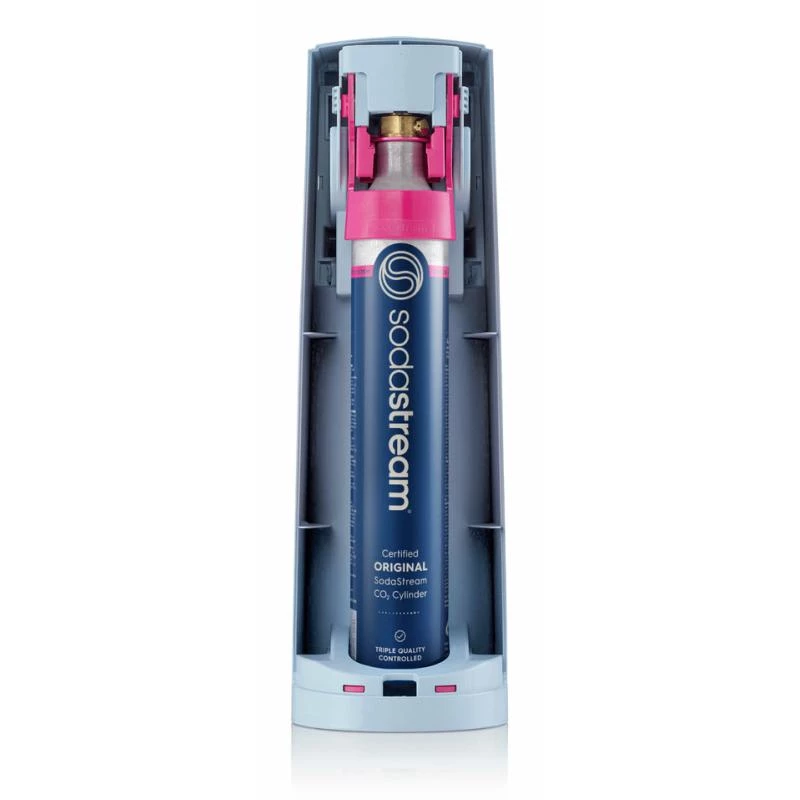 SodaStream Soda Maker Terra gaiši zils QC ar CO2 un 1L PET pudeli