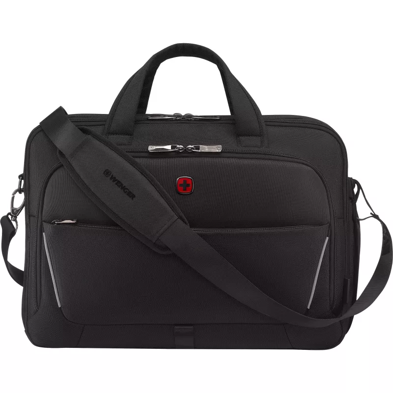 Wenger portfelis Meteor 16 inch–17 inch klēpjdatoriem (piemērots līdz 43,2 cm) melns