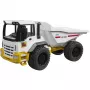 Toy dumper truck BRUDER ROADMAX model 03470 – children's construction vehicle, rugged plastic, movable bed