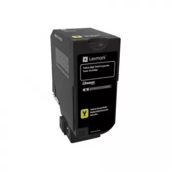 LEXMARK 74C2HYE Toneris Lexmark 74C2HYE dzeltens 12 000 lpp. CS725de / CS725dte