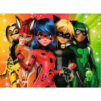 Bērnu puzle Ravensburger - Ladybug en mission, 100 gab.