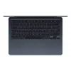 Apple MacBook Air 13 collas: M4 mikroshēma ar 10 kodolu CPU un 10 kodolu GPU, 24 GB, 512 GB SSD - Midnight