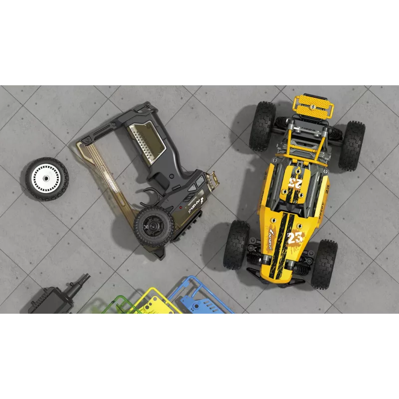 Buggy Amewi CoolRC DIY Oldscool 2WD 1:18 elektriskais dzinējs 8+