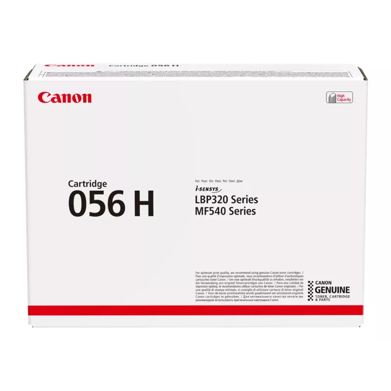 Canon 056H tonera kārtridžs 1 gab. Oriģināls Melns