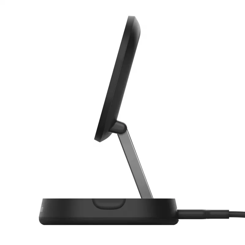 Bezvadu lādētājs Belkin BoostCharge Pro WIA008btBK ātrā uzlāde iekštelpām viedtālrunim melns
