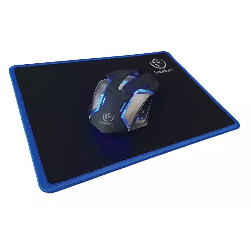 Tastatūra un pele Rebeltec SHERMAN Gaming USB QZERTY angļu melna