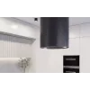 MAAN Elba2 39 cm melns salas tvaika nosūcējs