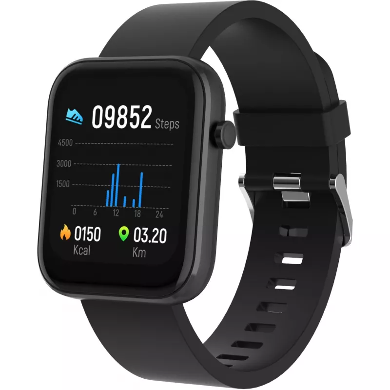 DENVER SW-182 — Viedpulkstenis ar siksniņu — 4,3 cm (1,7) Displejs — Bluetooth — Melns (116111000580)