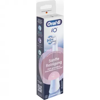Elektriskās zobu birstes rezerves galviņas Oral-B iO Gentle Cleaning balta, 2 gab.