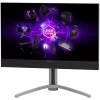 LORGAR 27MP1, UHD MiniLED spēļu monitors Pro, 27 inch (3840*2160) ātrs IPS plakanā ekrāna monitors, melns/piena pelēks