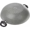 Wok panna Ballarini Ferrara FERR8KD.36D 36 cm, granīta pārklājums, divi rokturi un vāks
