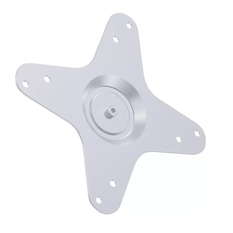 Adaptera plāksne WANBO GRIESTU STIPRINĀJUMA PIEDERUMI Alumīnijs Sudraba 170x170mm