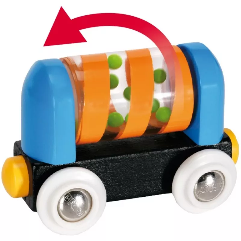 Rotaļu vilciens Ravensburger BRIO — daudzkrāsains vecumam no 1,5 līdz 99 gadiem