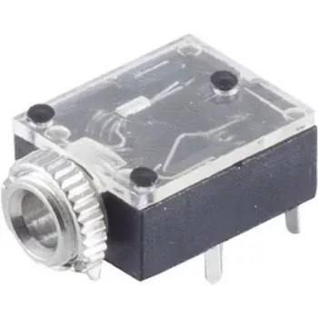 Stereo 3,5 mm ligzda ShiverPeaks 51355 — slēgta tipa jack savienotājs